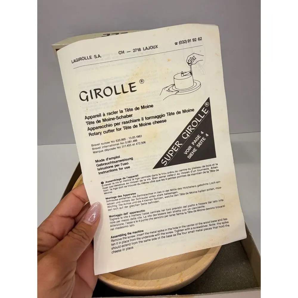 Girolle vintage swiss